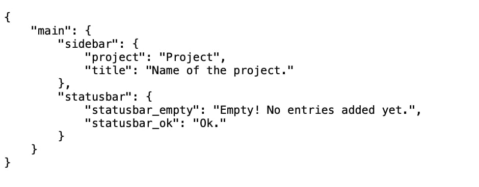 json file example
