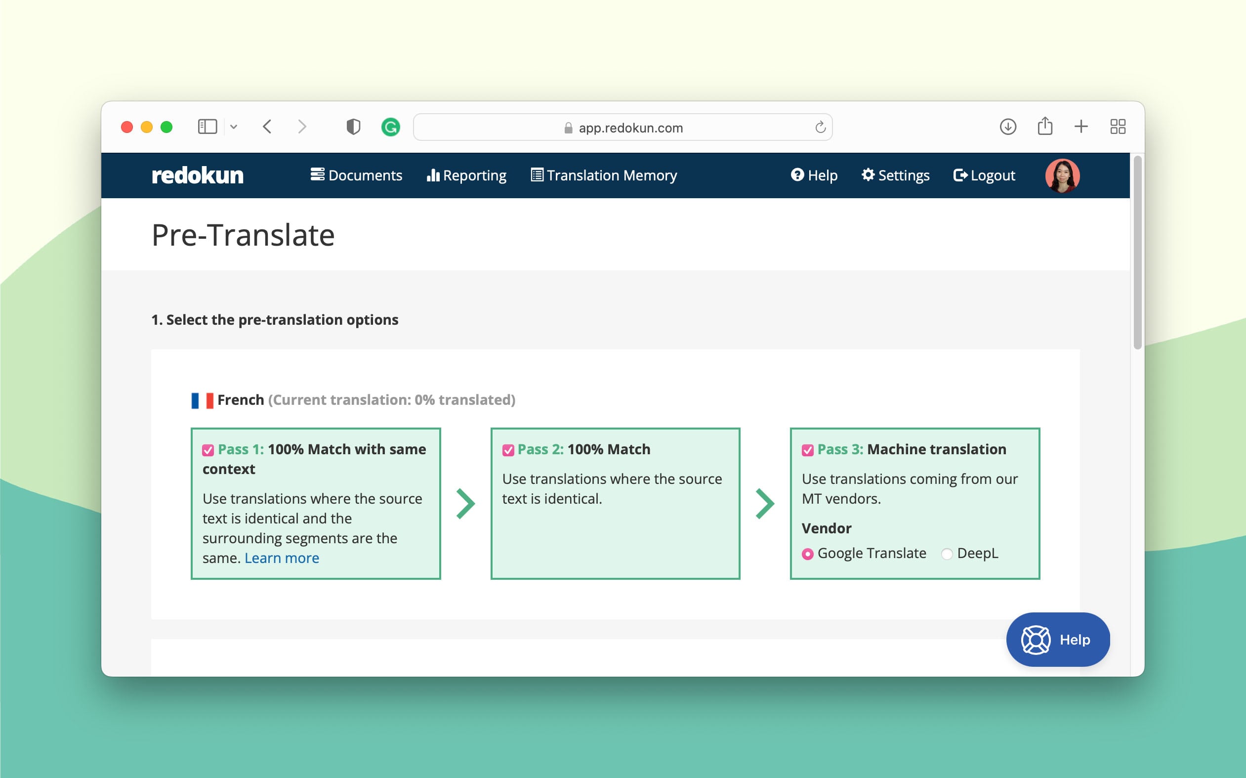 presentation translation in russian