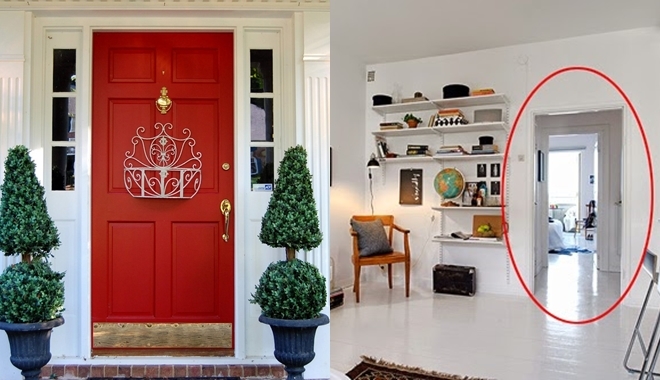 Hóa giải cửa chính thông cửa hậu