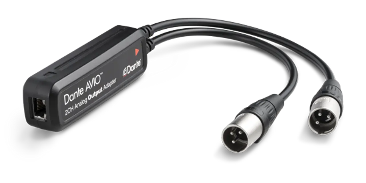 Dante AVIO 2-Channel Analog Input Adapter