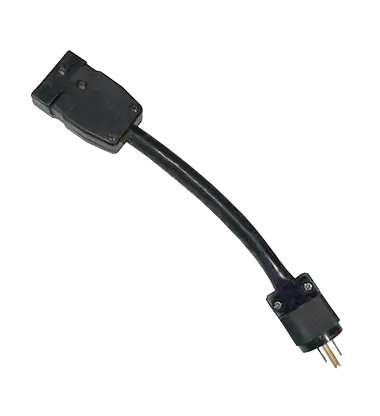 Edison Male to Stage Pin Female Adapter