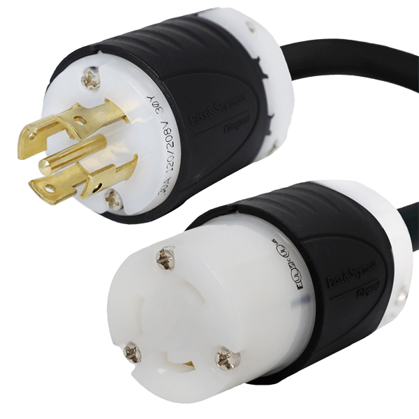 L21-30 Male to L6-30 Female Adapter