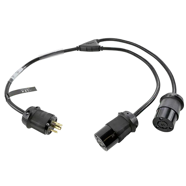 L6-20 Two-Fer Cable