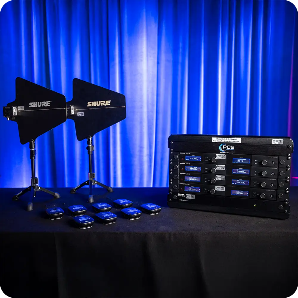 Shure SLX-D - 8-Channel - J52 Band