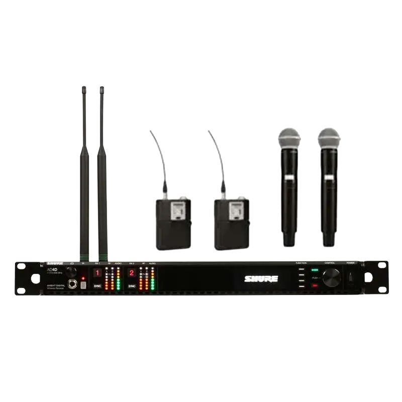 Shure Axient 2-Channel Wireless System