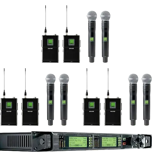 Shure UHF-R 6-Channel Wireless System - H4 Band