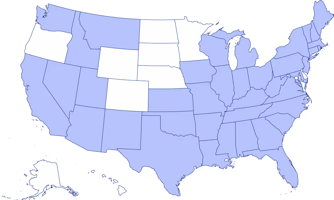 Synapticure coverage map