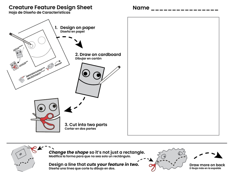 Art Machines design sheet