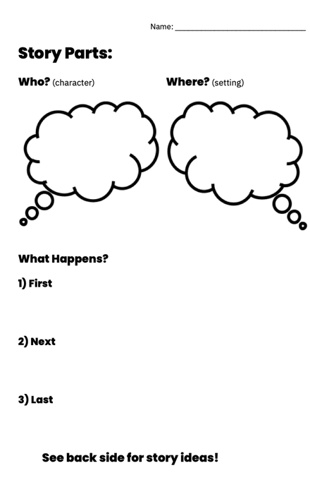 Art Machines story sheet
