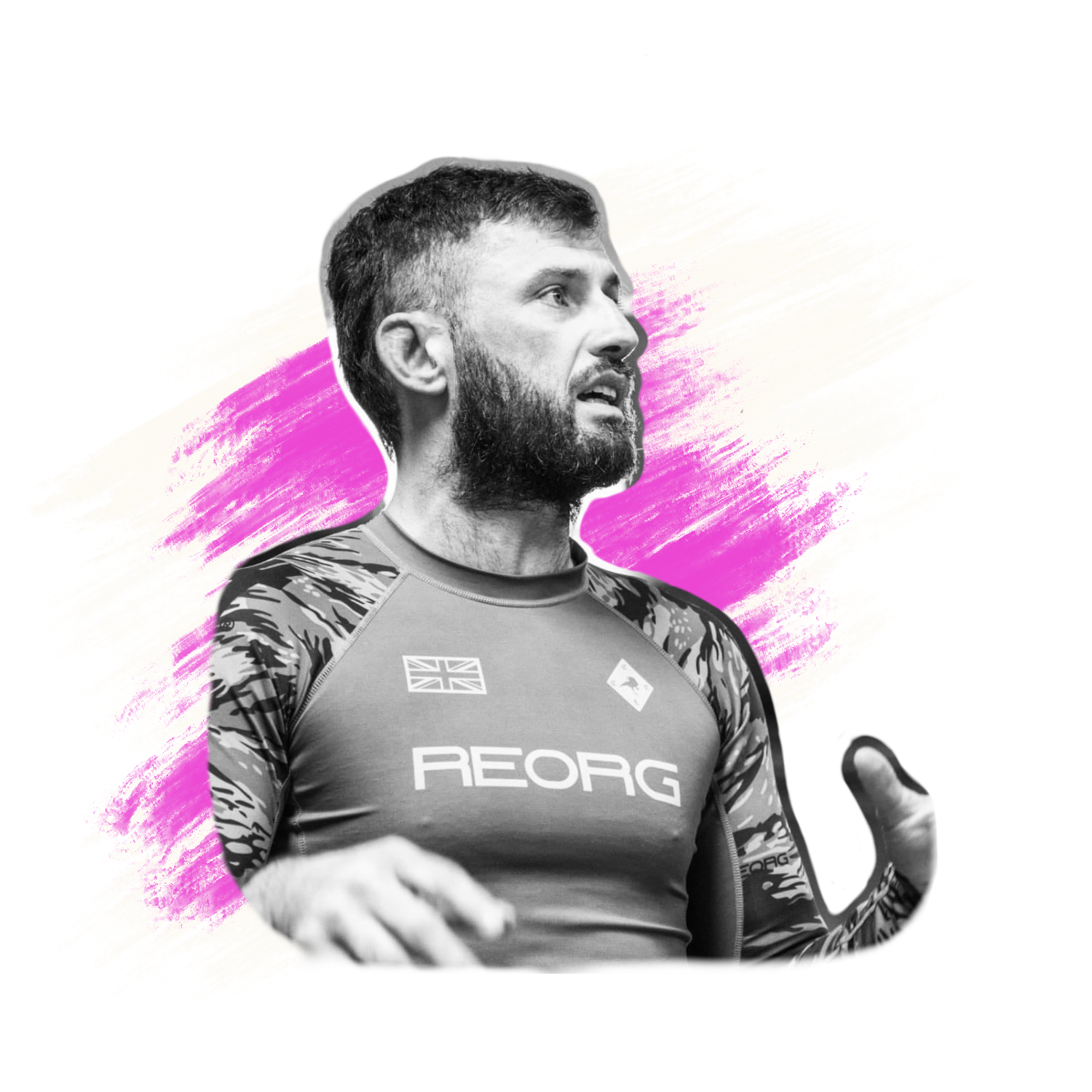 Chris Paines. Male JiuJitsu Instructor