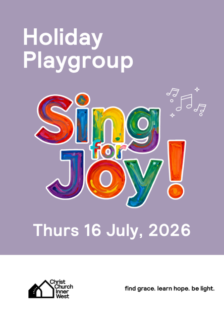 “It’s Music Time” Holiday Playgroup