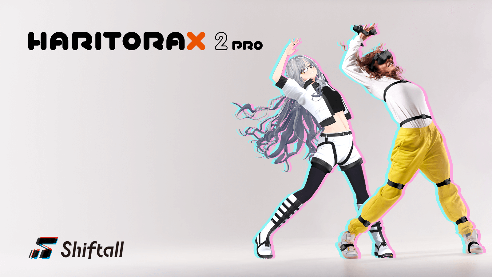 HaritoraX 2 Pro - Fully wireless full-body tracking device