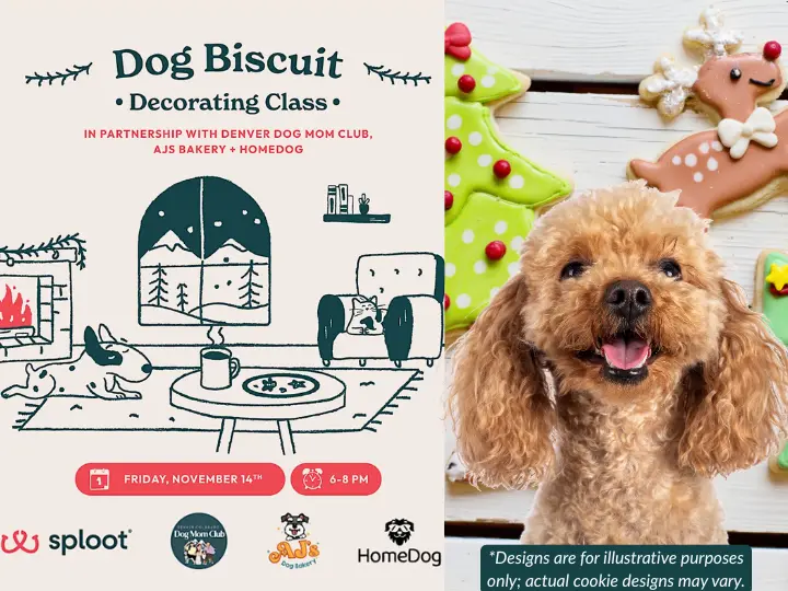 Unleash your creativity in this dog-friendly Denver event! Decorate delicious dog treats, snag swag, and enjoy giveaways with fellow pup parents!