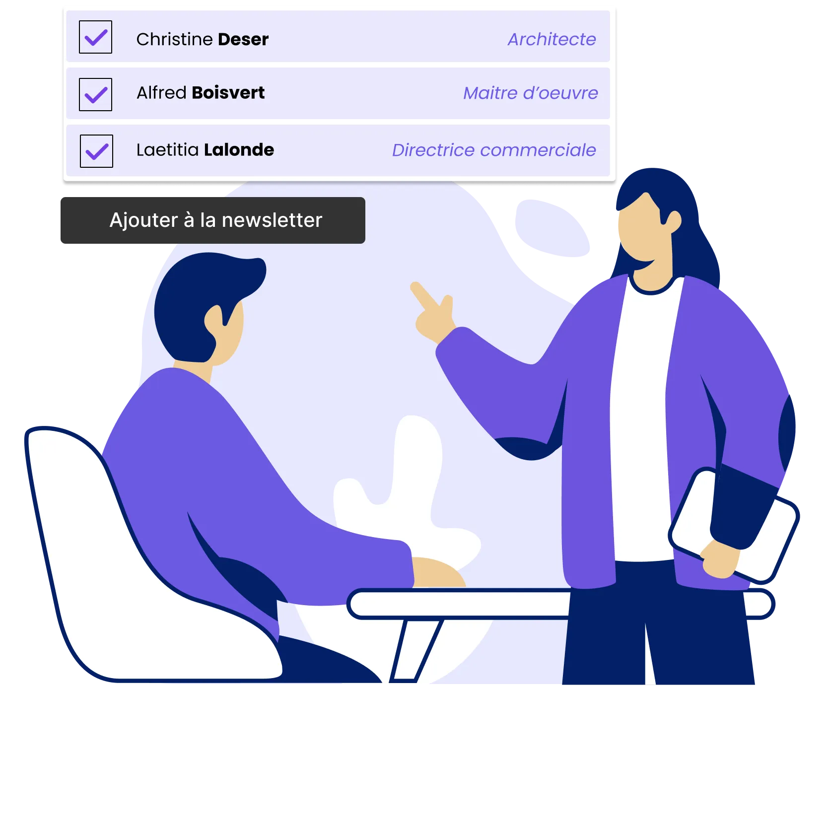 representation d'un architecte en croissance grâce à l'utilisation d'un CRM