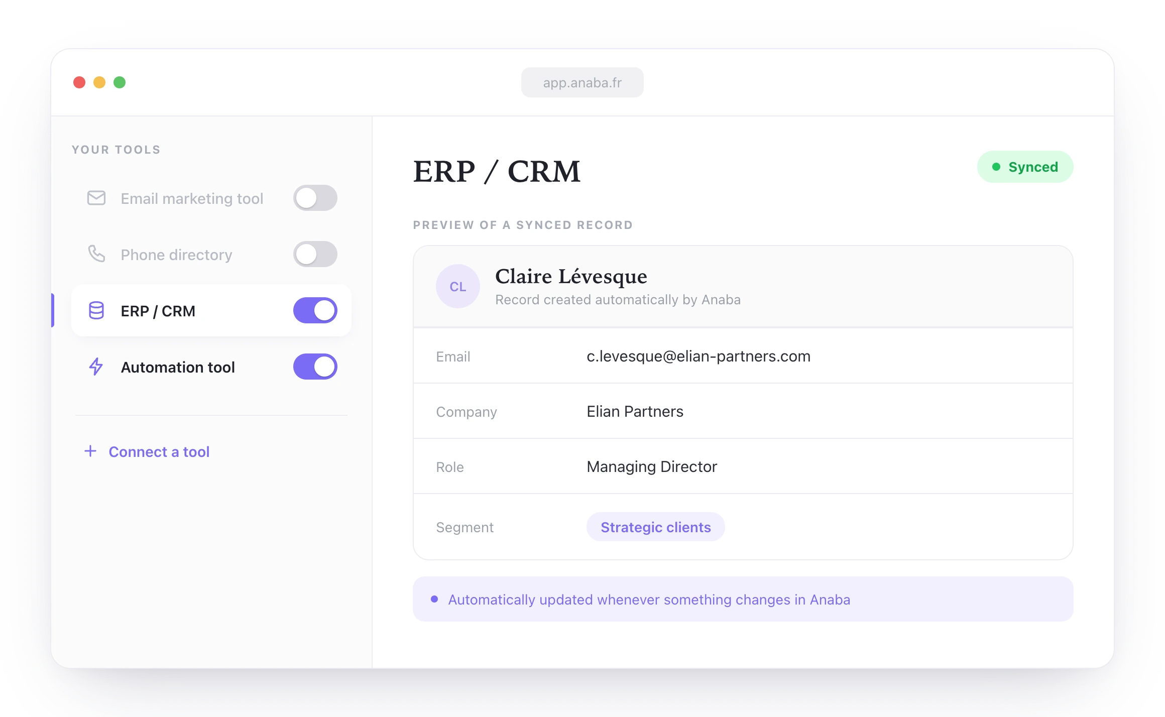 Anaba CRM is ideal for all service jobs