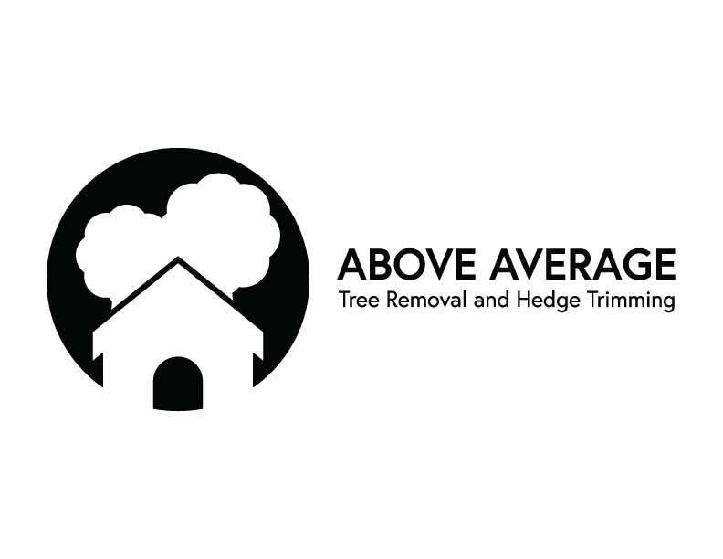 Above Average Logo (White)