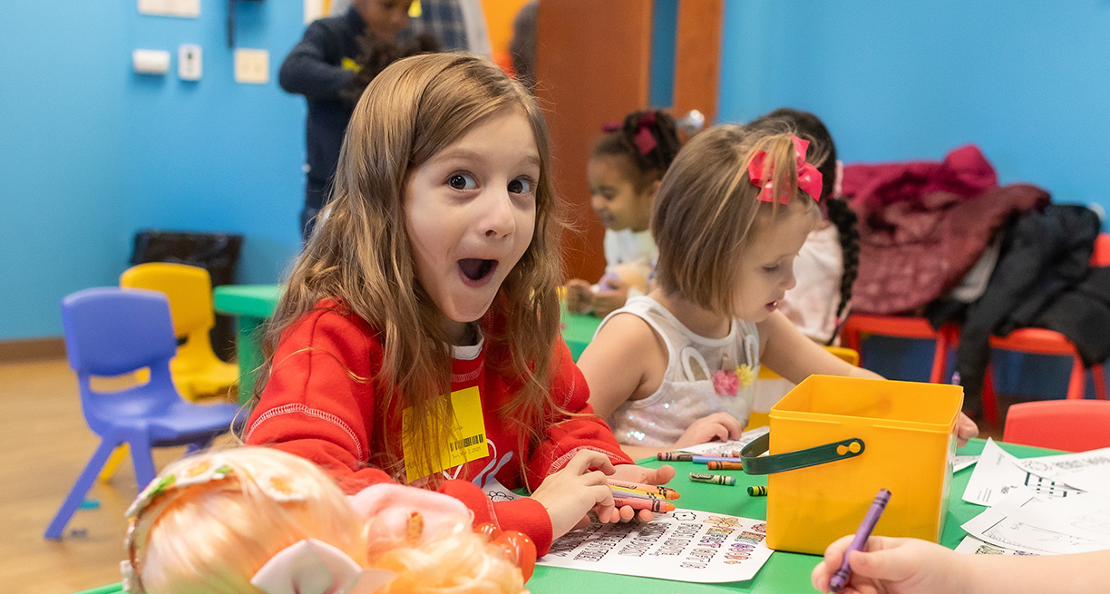 kids worshiping and dancing