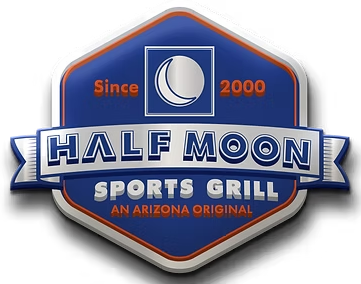 Half Moon Sports Grill (Phoenix) logo and button to join their public league