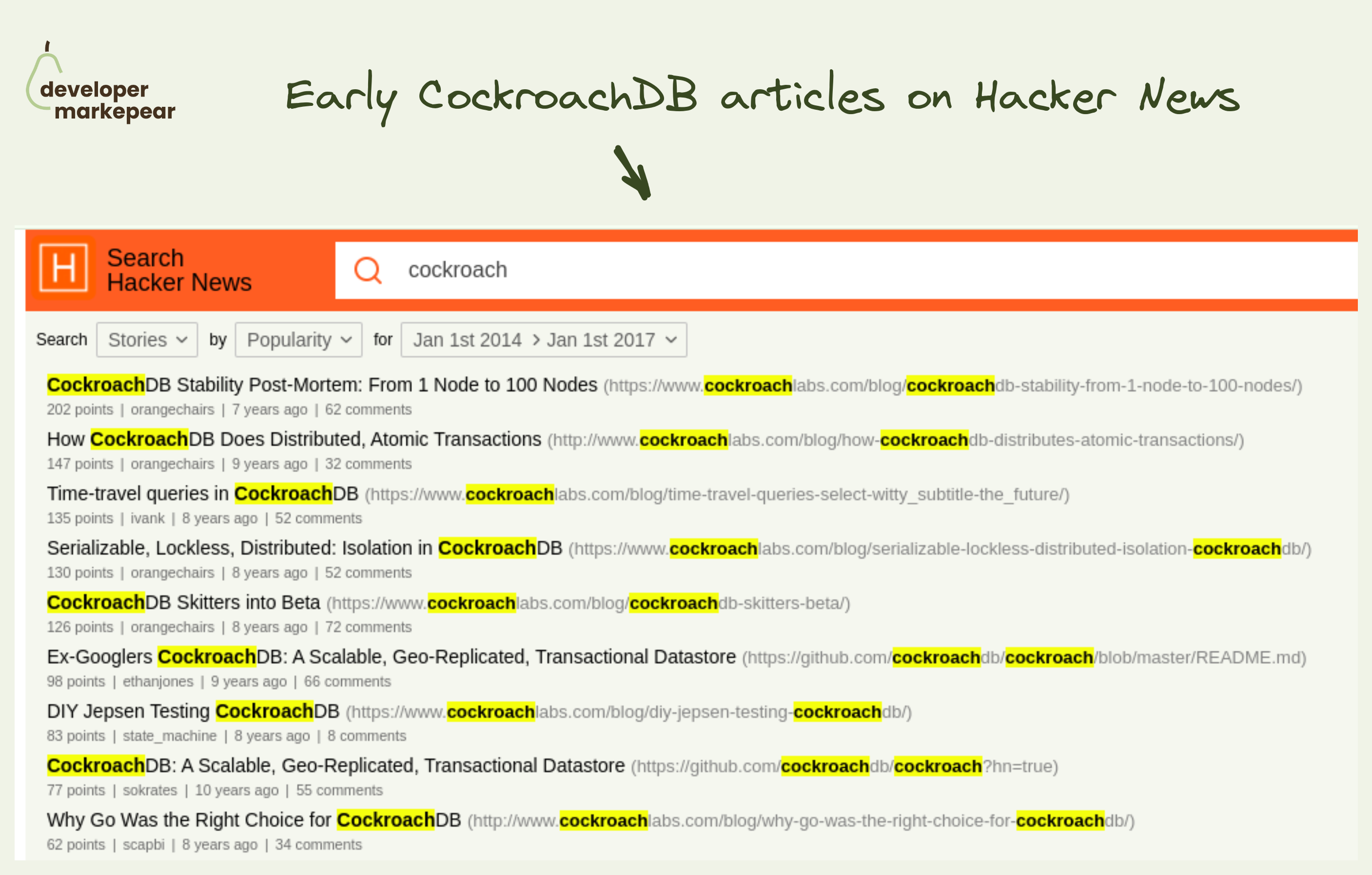 Developer Markepear testimonials