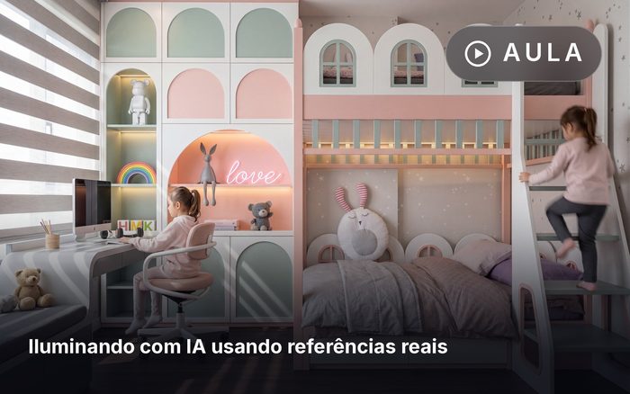 Aula: Iluminando com IA usando referências reais