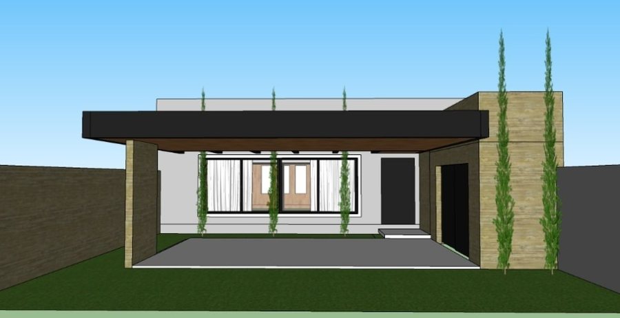 Projeto de Raphael Paulino no SketchUp, antes da IA