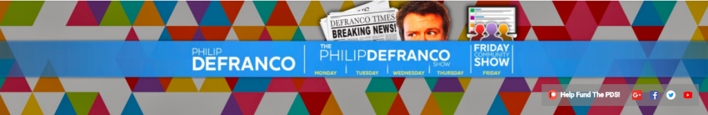 Philip DeFranco YouTube Banner