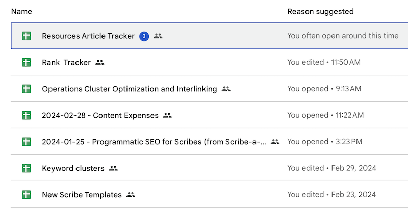 resize a row by first navigating to your google sheet