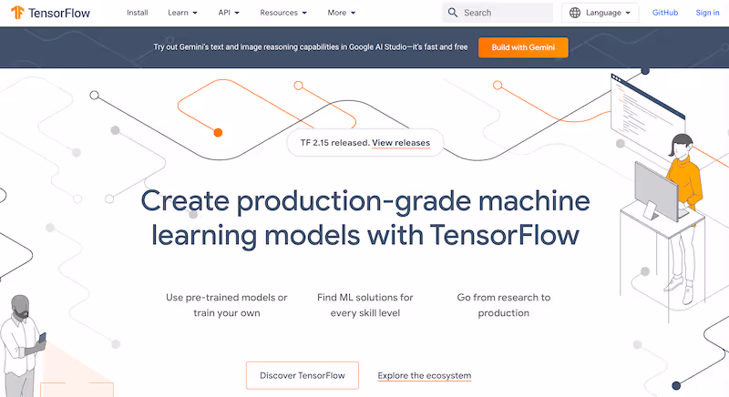 TensorFlow: Generative AI examples