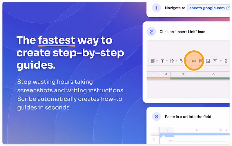 Scribe - tools for instructional design