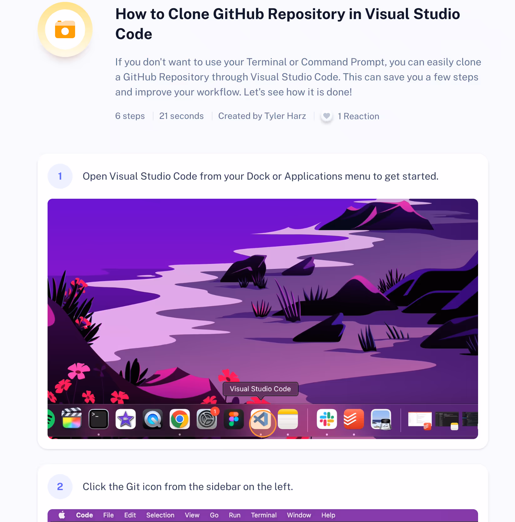 process flow template