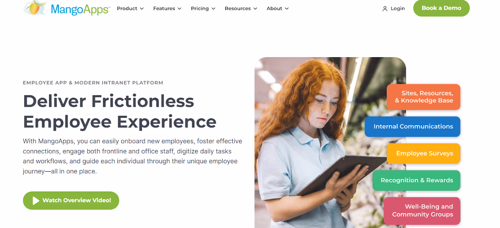 MangoApps intranet and personal knowledge base