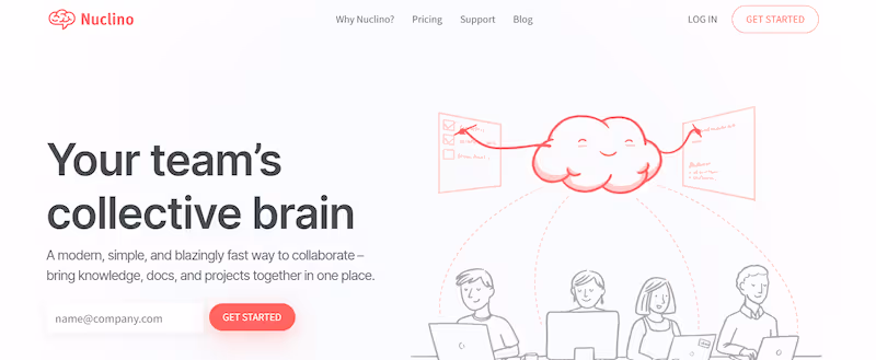 Nuclino knowledge management solution