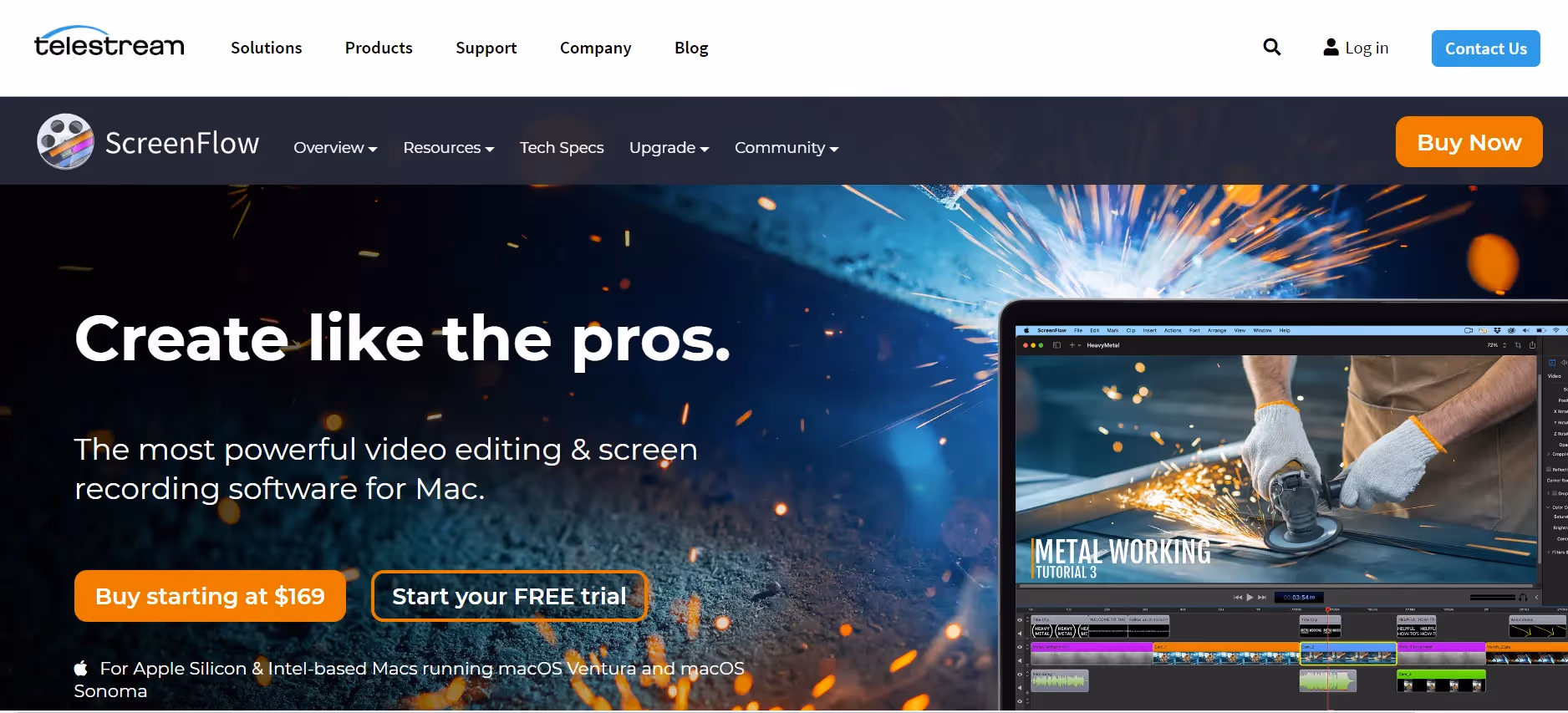 ScreenFlow: software like camtasia