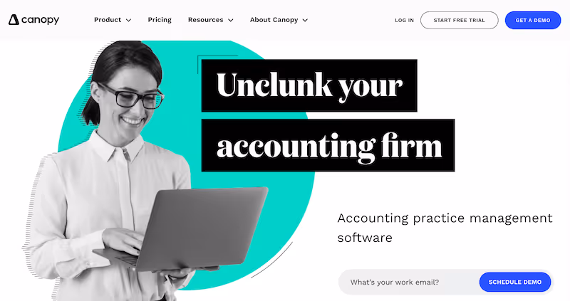 Canopy: Accounting document management software