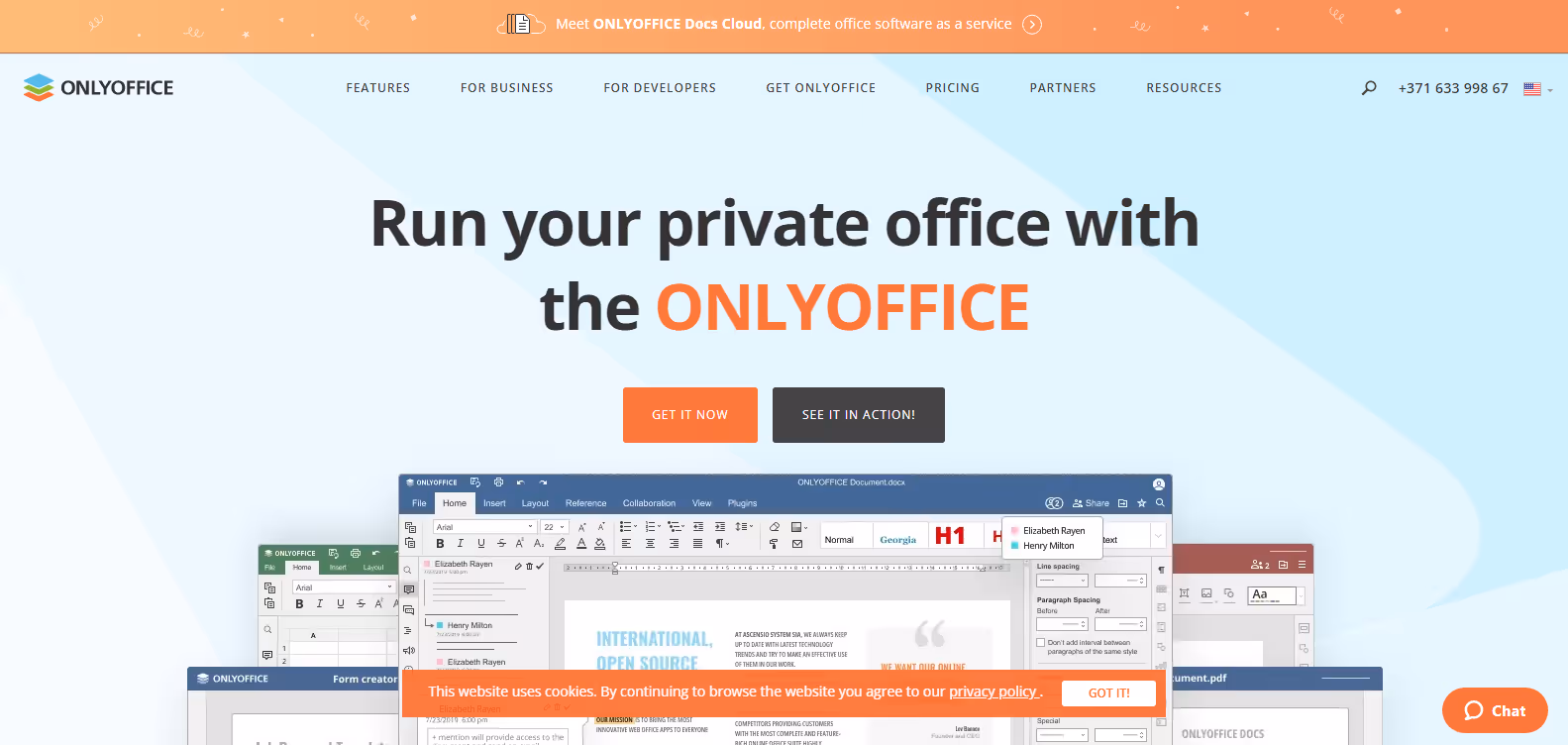 OnlyOffice - Google Docs alternatives