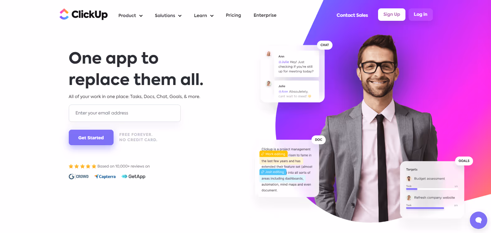 ClickUp - Google Docs alternatives