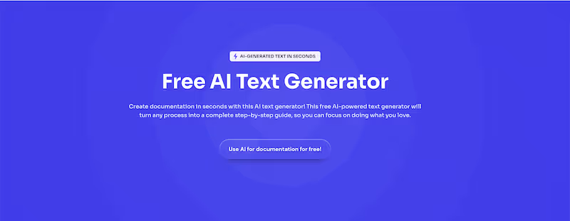 Scribe Free AI Text Generator