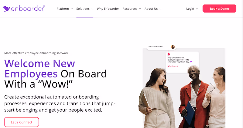 Enboarder: AI Tools for Recruiting