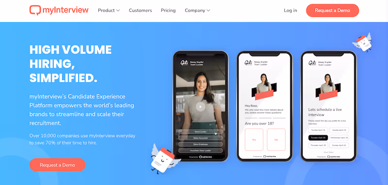 myInterview: AI Tools for Recruiting
