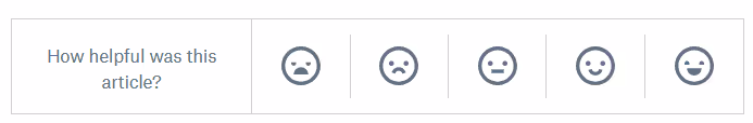 Dropbox user feedback example - Help Center Examples