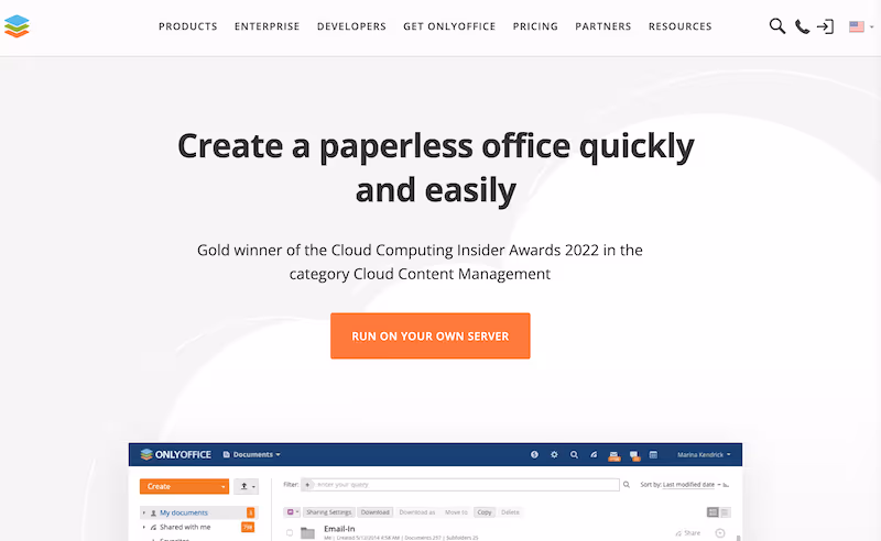 OnlyOffice - Document Management Software