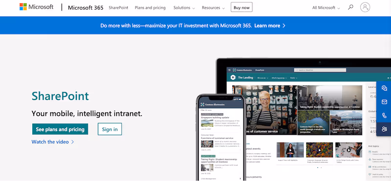 SharePoint - Document Management Software