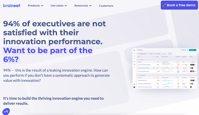 Braineet: continuous improvement software