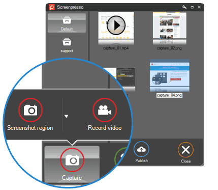 Screenpresso: Windows screenshot tool & software 