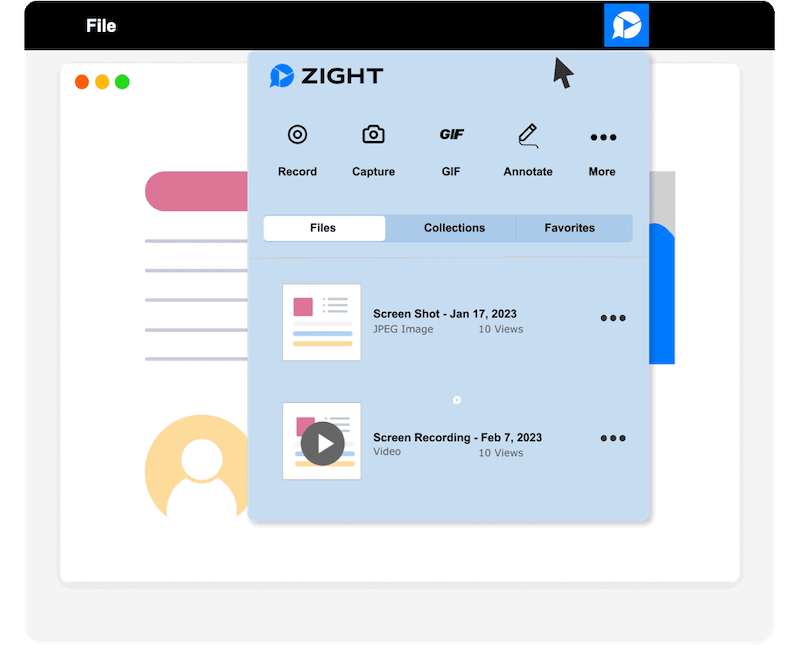 Zight: Screenshot tool/software windows