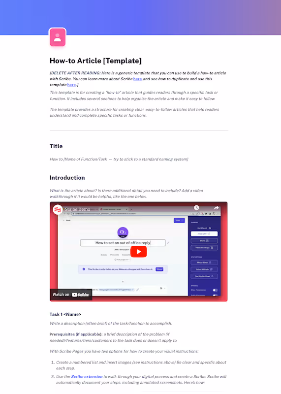 how to create a knowledge base