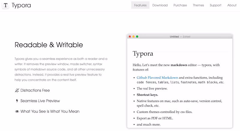 Typora - IT documentation software
