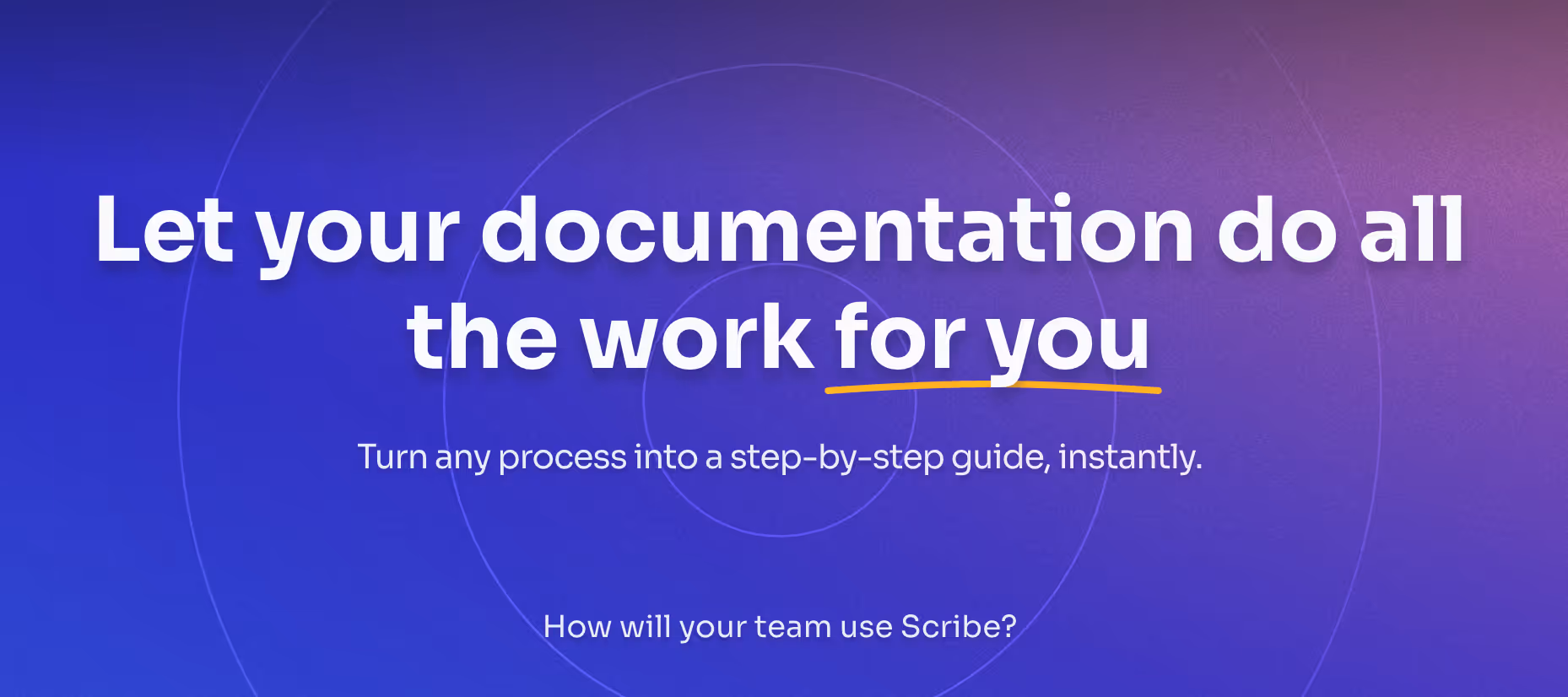 Use Scribe to make templates
