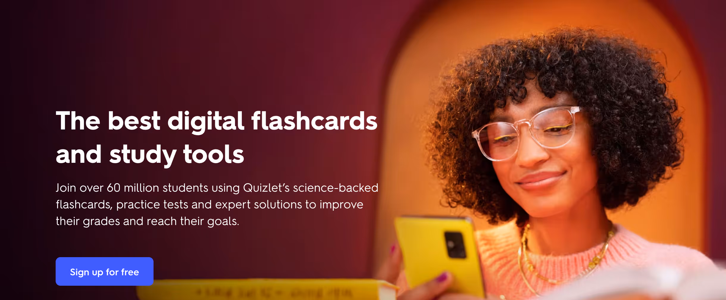 Quizlet home page - ed tech tools