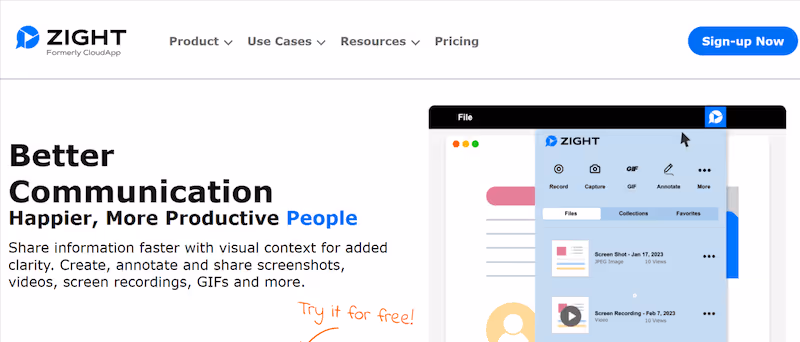 Zight is a Mac snipping tool that facilitates collaboration.